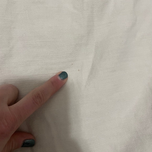 American Eagle Outfitters Men's Small Utility Jacket Shirt Cream Button Up - Picture 8 of 9